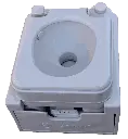 BlackMOA™ - Fixed Cassette Toilet - 12L