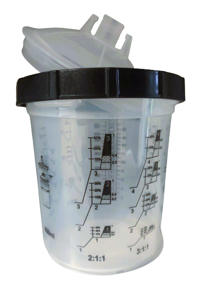 [BMPPS] Paint Cups & Collar (125µ)